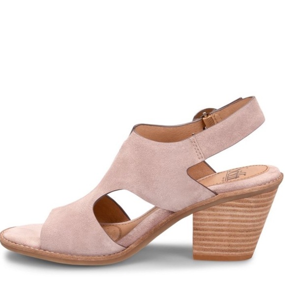 Sofft Maben Sandal Lilac Suede Size 8 EUC - Picture 2 of 15